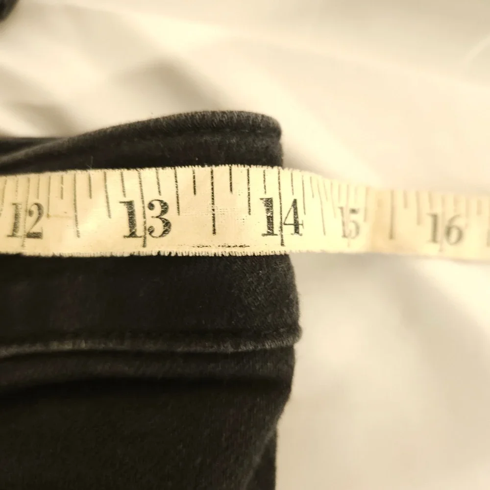 Lucky Brand Lizzie Women's Black Skinny Jeans 0/25 Measures 28x30